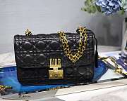 Dior Lambskin Addict retro chain bag - 3