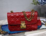 Dior Lambskin Addict retro chain bag - 2