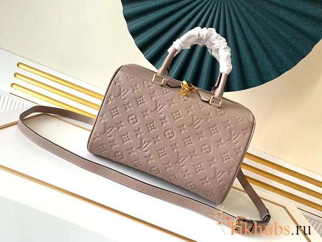 LV Speedy Bag With Nude 30cm - 1