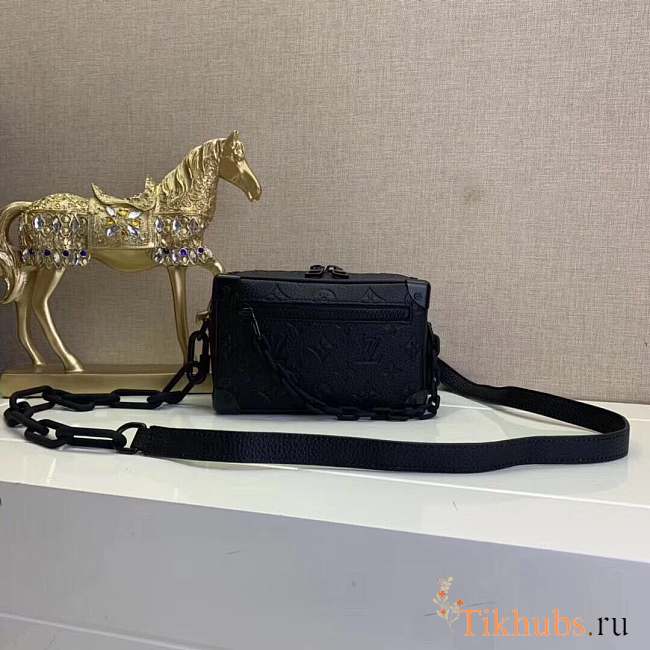 LV MINI SOFT TRUNK M55702 BLACK - 1