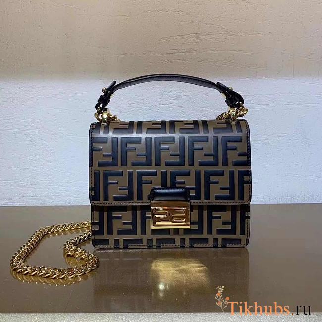 Fendi handBag In Khaki - 1