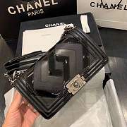 Chanel boy bag with sliver hardware - 4