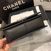 Chanel boy bag with sliver hardware - 3