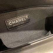 Chanel boy bag with sliver hardware - 2