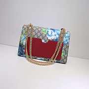 Gucci Padlock Blue flowers - 4