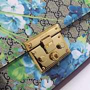 Gucci Padlock Blue flowers - 6