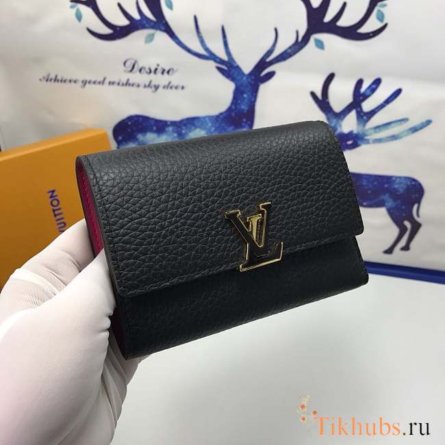 LV wallet rose red - 1