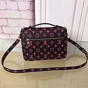 Louis Vuitton POCHETTE METIS Bag red pattern - 2