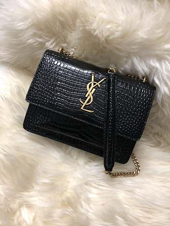 YSL sunset black with Gold hardware