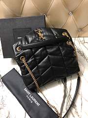 YSL LOULOU PUFFER SMALL BAG IN QUILTED LAMBSKIN - 4