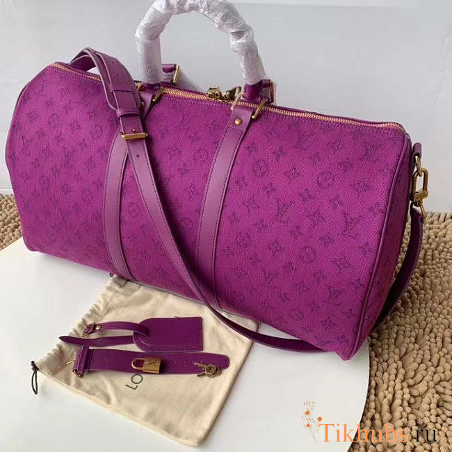 LV KEEPALL 45 Travel bag purple - 1