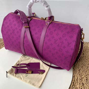 LV KEEPALL 45 Travel bag purple