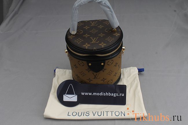 Louis Vuitton handbag monogram reverse Cannes M43986 vanity bag NS rank - 1