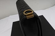 Chanel leboy calfskin bag in black with gold hardware 30cm - 5