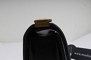 Chanel Leboy Calfskin Bag in Black with gold hardware 25cm  - 2