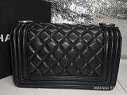 Chanel mini boy bag with sliver hardware  - 2