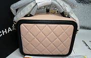 Modishbags Small Caviar Vanity Bag Pink - 2