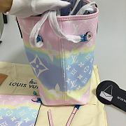 LV Neverfull Gradient Pink Mm - 3