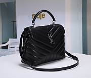 YSL HANDBAG -1 BLACK - 5