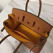 Hermes  Birkin 25cm Bag In BROWN - 5