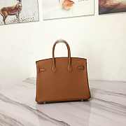 Hermes  Birkin 25cm Bag In BROWN - 2