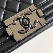 Chanel Leboy Lambskin With Black Hardware Size 25 cm - 2