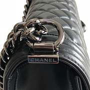 Chanel Leboy Lambskin With Black Hardware Size 25 cm - 6