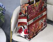 Dior Book Tote Red - 5