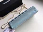 Chanel woc bag light blue 18cm - 6