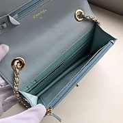 Chanel woc bag light blue 18cm - 3