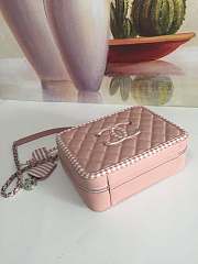 Chanel Caviar Vanity Bag Pink 25cm - 5