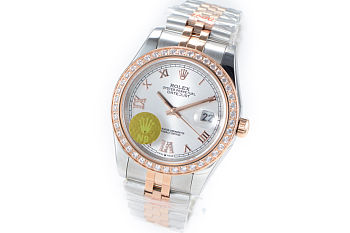 Rolex women watch with diamond