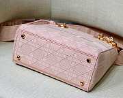 Modishbags Lady Dior pink Handbag - 3