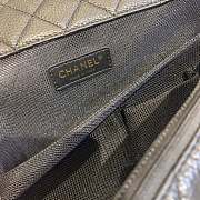 Chanel XXL Airline Flap Bag 46cm Black Gold Hardware - 4