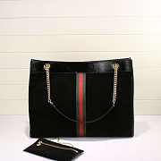 Gucci handbag with wallet black - 5