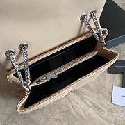 YSL LOULOU Beige with Sliver hardware - 6