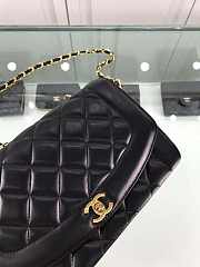 Chanel shoulder bag  black with gold hardware - 1