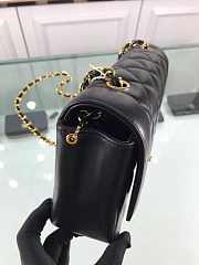 Chanel shoulder bag  black with gold hardware - 5