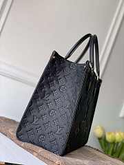 Onthego Handbag Monogram Empreinte Calfskin Black 35cm - 2