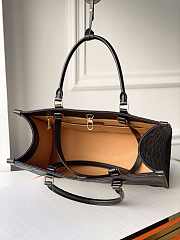 Onthego Handbag Monogram Empreinte Calfskin Black 35cm - 5