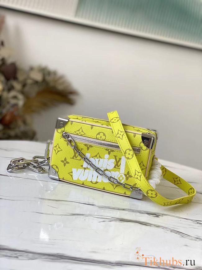 Louis Vuitton Mini Soft Trunk Yellow M44480 Size 18.5x13x8cm - 1