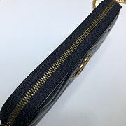 Gucci GG Marmont Shoulder Bags Black 598596 Size 19x10cm - 6