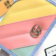 GG Marmont Card Case Wallet Multicolor Pastel 625693 Size 11x8.5x3cm - 5