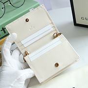 GG Marmont Card Case Wallet White 625693 Size 11x8.5x3cm - 5