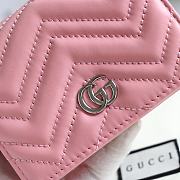 GG Marmont Card Case Wallet Pink 625693 Size 11x8.5x3cm - 6