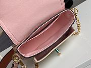 LV-LOCKME TENDER Pink M58555 Size 19x13x8 cm - 3