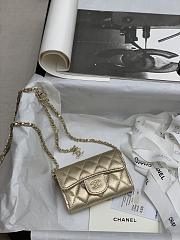 Chanel Original Pocket 81081 Gold Size 11x2x7.5 cm - 1