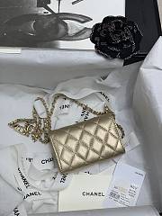 Chanel Original Pocket 81081 Gold Size 11x2x7.5 cm - 5