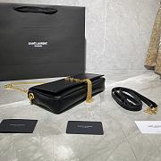 SAINT LAURENT MONOGRAM BAG Black 604276 Size 26×13.5 ×4.5 cm - 5