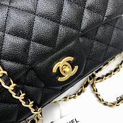 Chanel Classic 610 Black Size 20x14x7 cm - 6